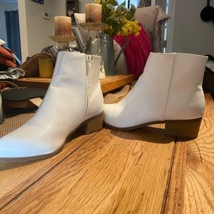 White boots